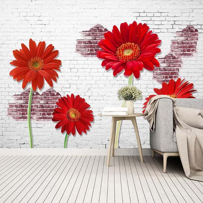 Gerbera Wallpaper | Murals Wallpaper