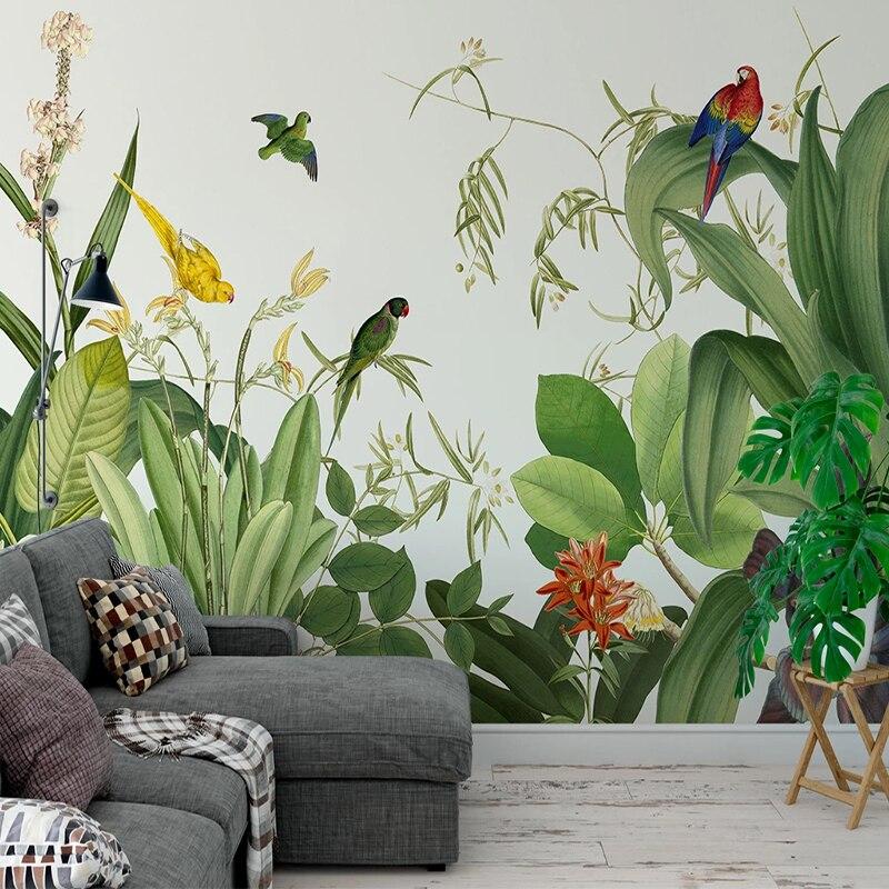 Exotic Birds Wallpaper | Murals Wallpaper