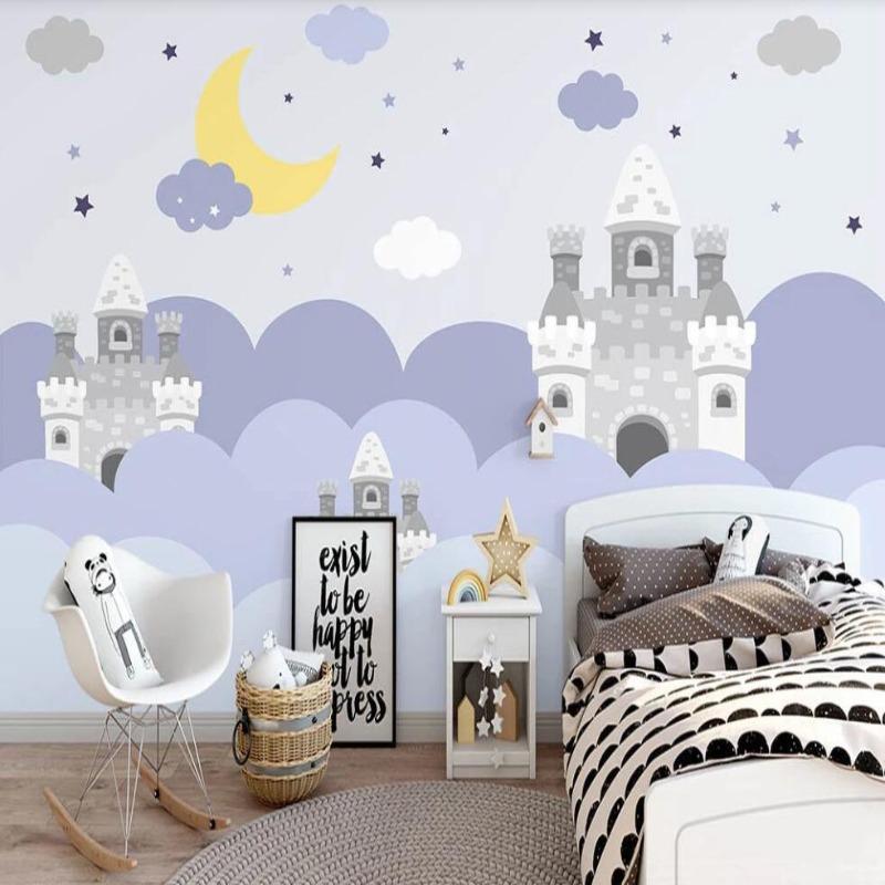 Princess Wallpaper Purple Room | Murals Wallpaper