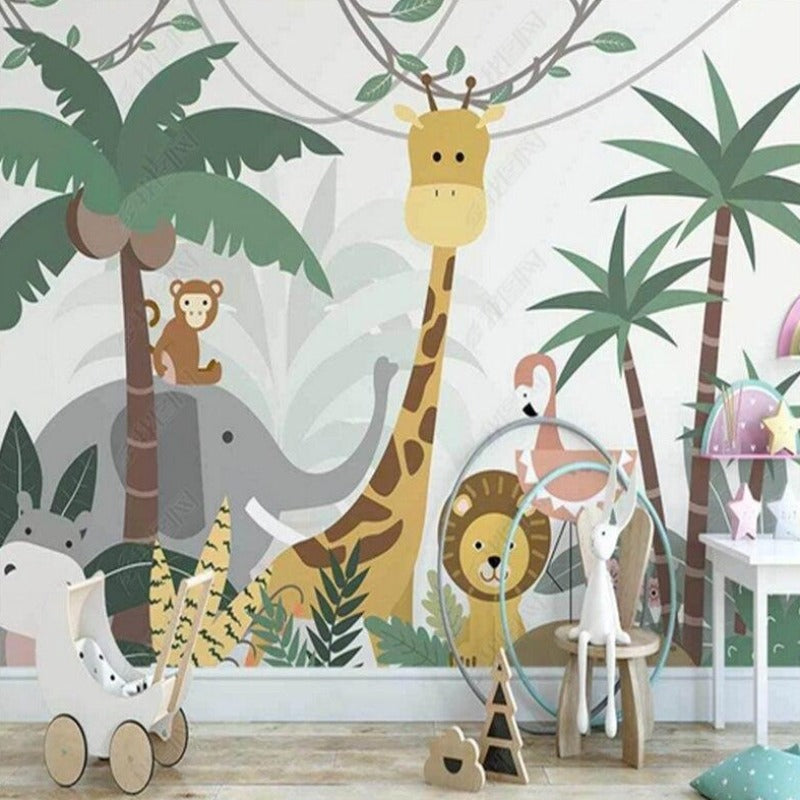 Animal Wallpaper <br/> Jungle & Co. | Murals Wallpaper