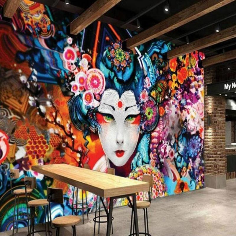 Japanische Tapete Nippon Kopfschmuck | Wandbilder Tapete