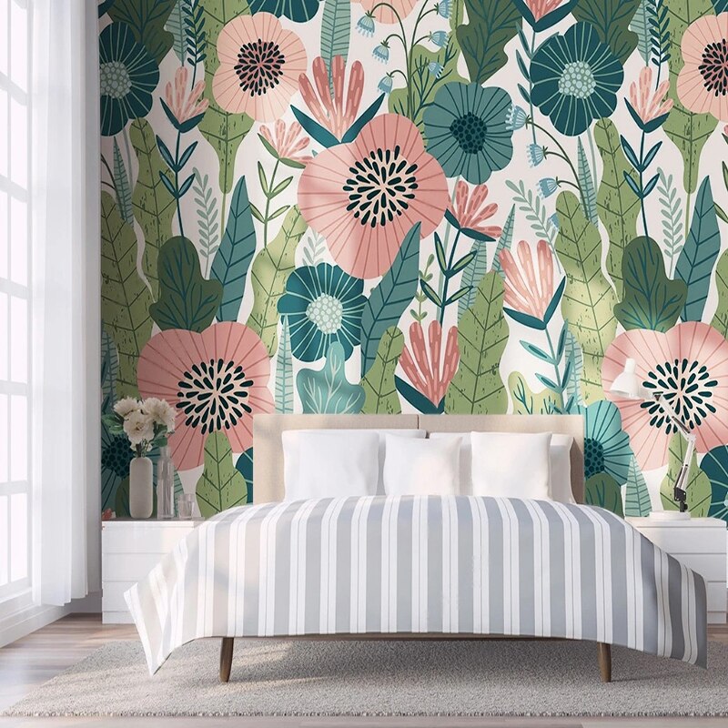Flower Pattern Wallpaper | Murals Wallpaper