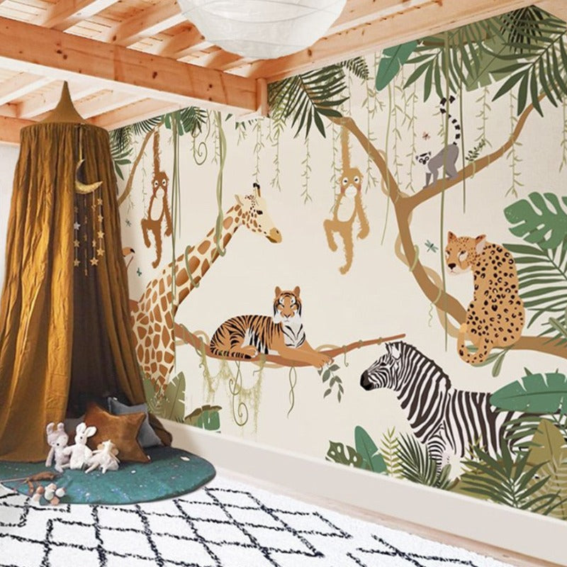 Animal Wallpaper <br/> Perched Fauna | Murals Wallpaper