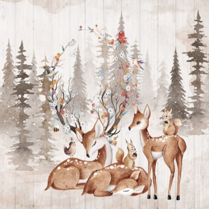 Animal Wallpaper <br/> Forest and Royal Deer | Murals Wallpaper
