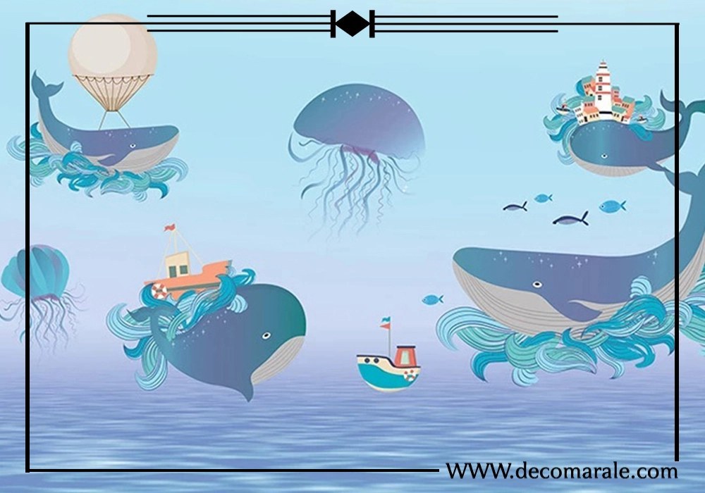 Whale Mural Wallpaper | Murals Wallpaper