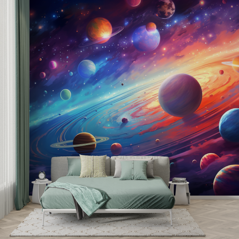 Galaxy Space Wallpaper | Murals Wallpaper