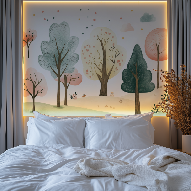 Baum-Tapete für das Kinderzimmer | Murals Wallpaper