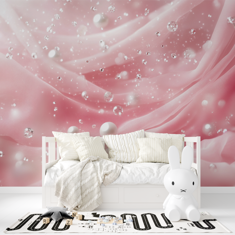 Princess Pink Veil Wallpaper | Murals Wallpaper