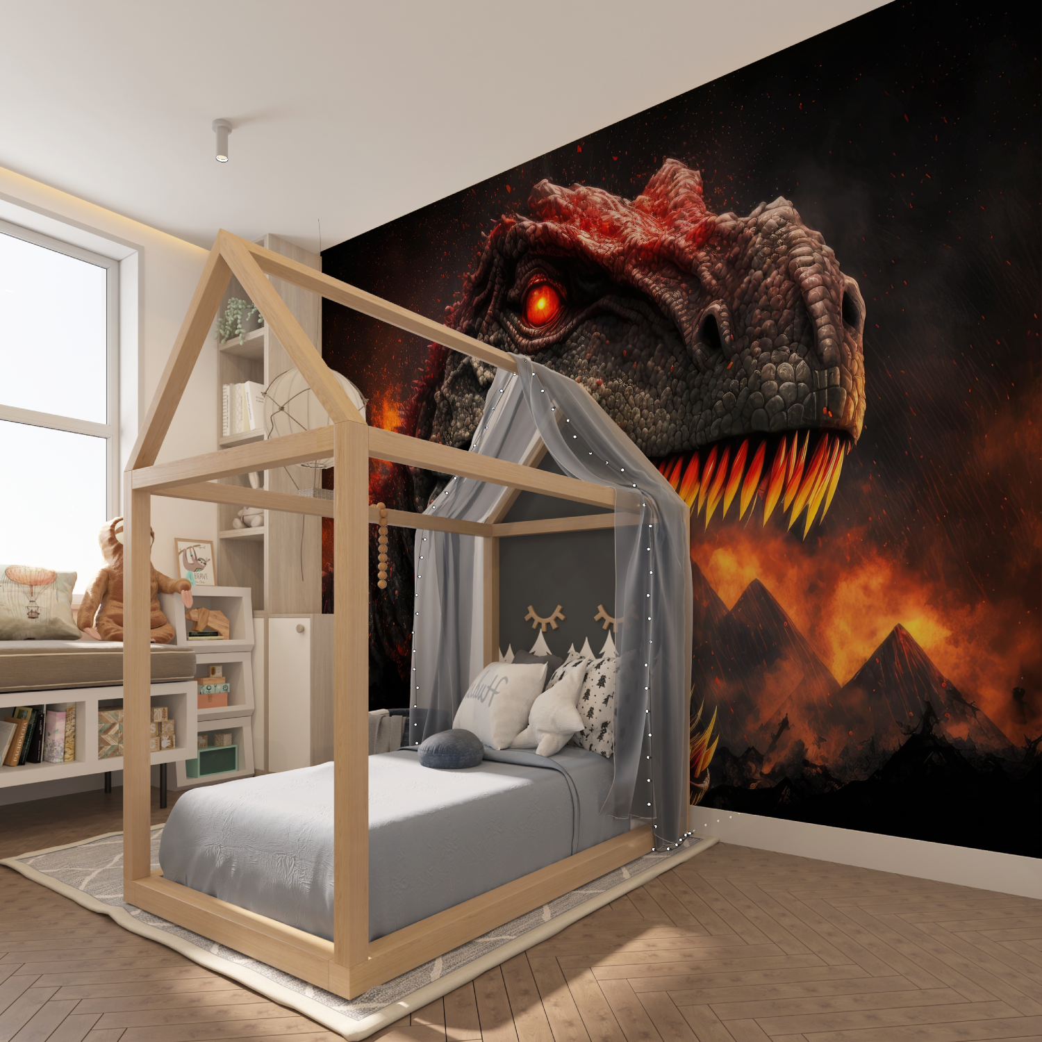 Dinosaur Design Wallpaper | Murals Wallpaper