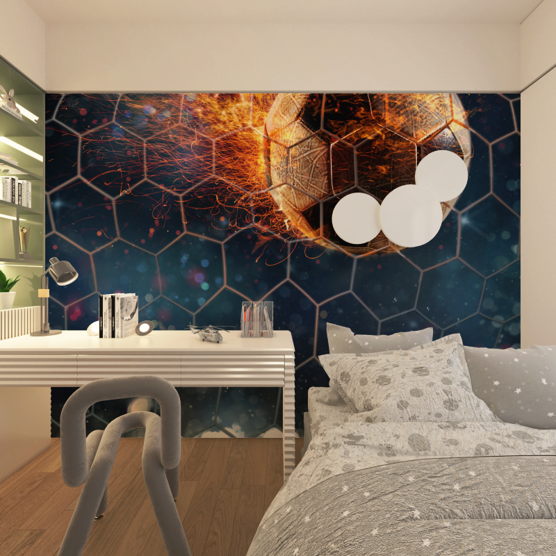 Teen Room Football Wallpaper | Murals Wallpaper