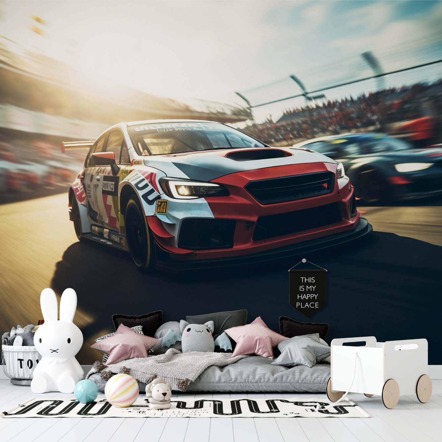 Race Car Wallpaper | Murals Wallpaper