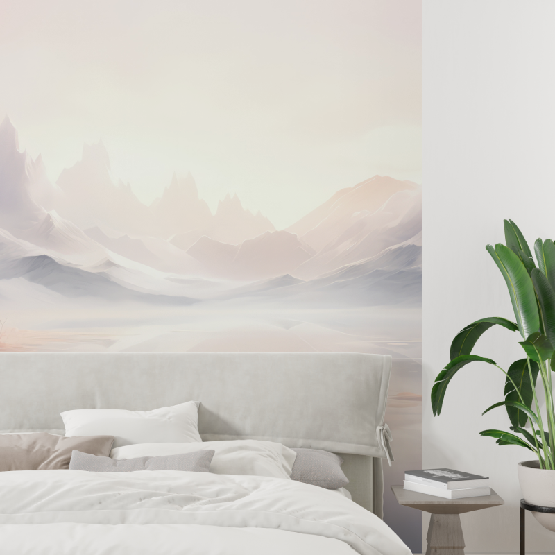 Watercolor Nature Soft Wallpaper | Murals Wallpaper