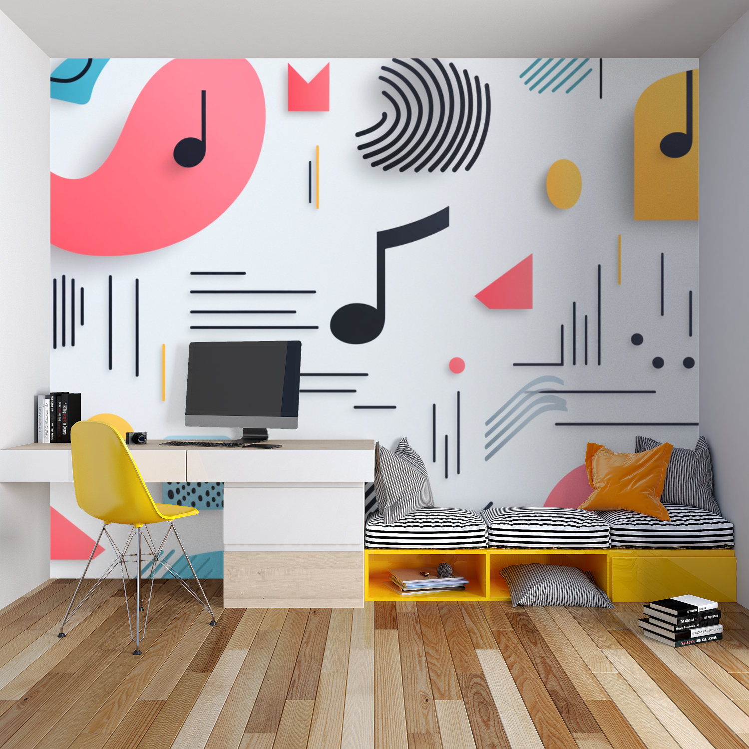 Non-Woven Music Wallpaper | Murals Wallpaper