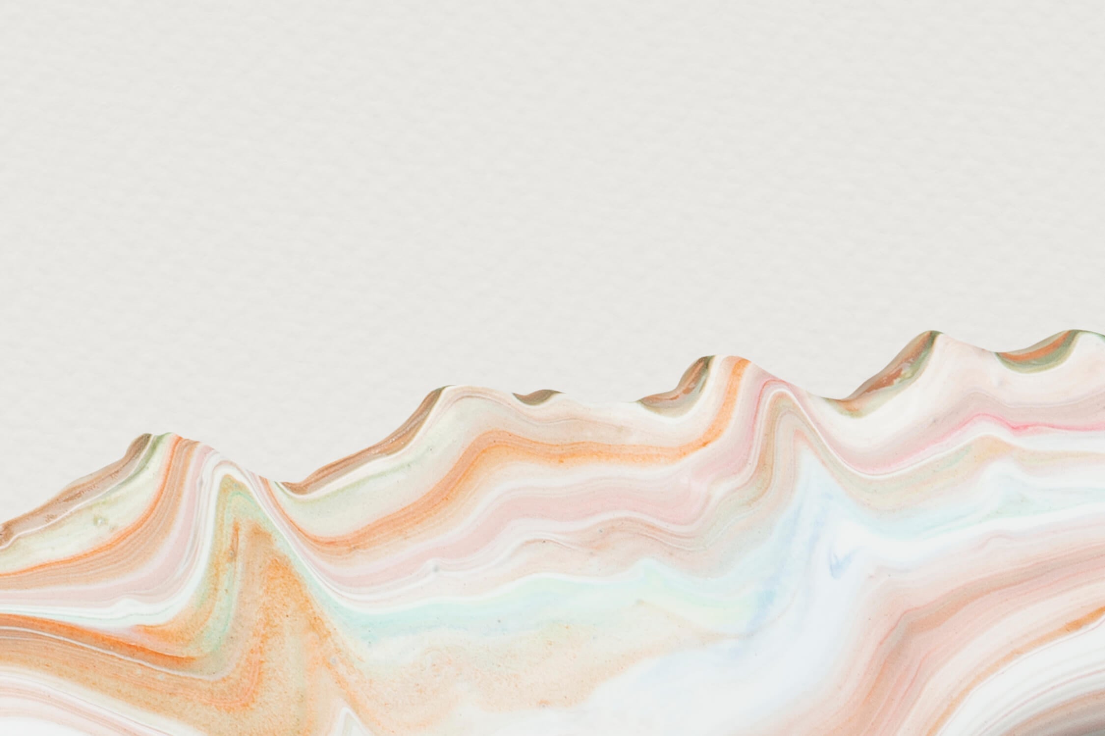 Watercolor Wave Design Wallpaper | Murals Wallpaper