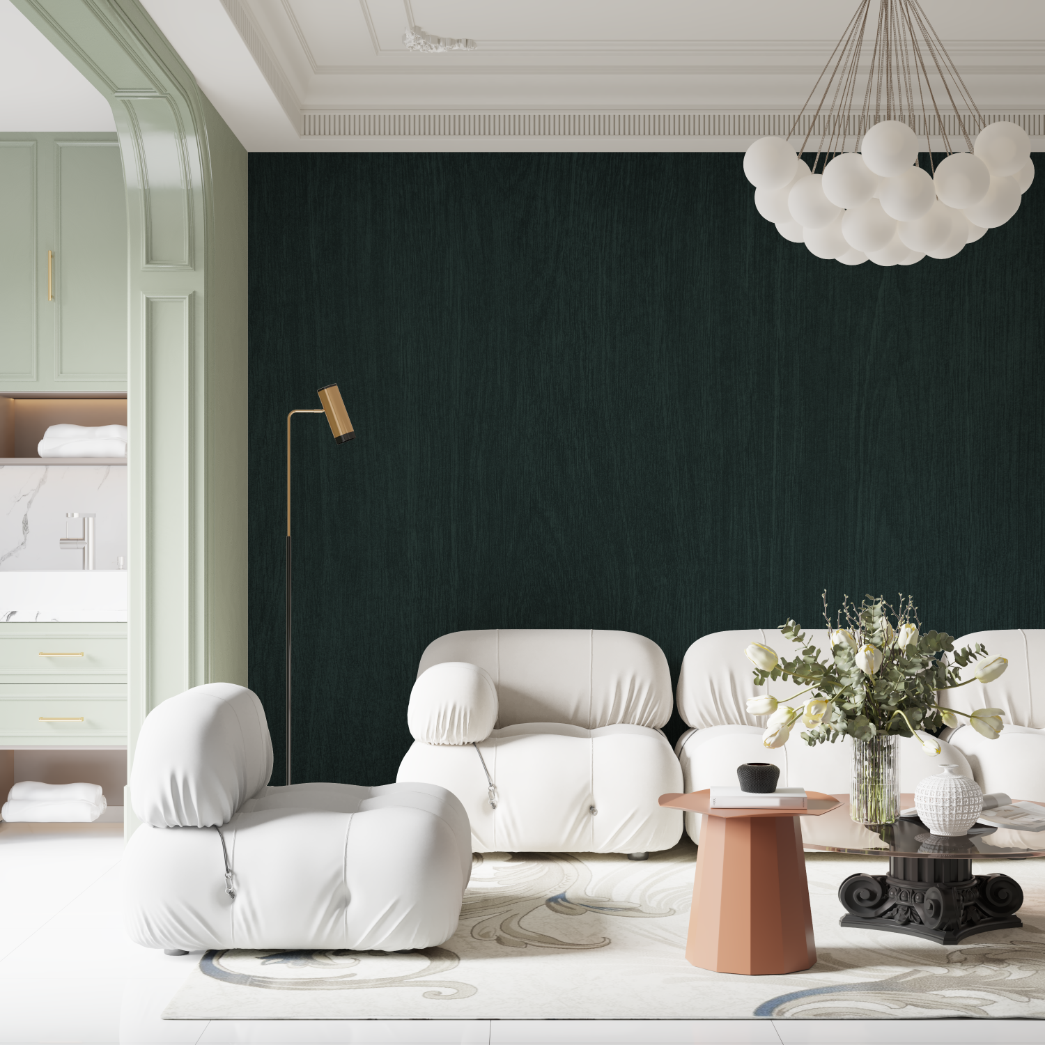Forest Green Wallpaper | Murals Wallpaper