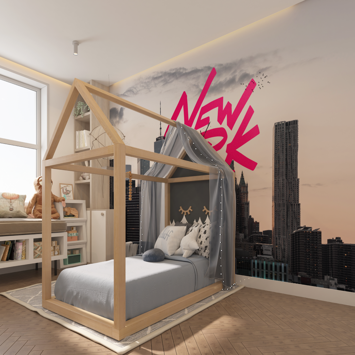 Tapeten für Jugendzimmer in New York | Wandtapeten