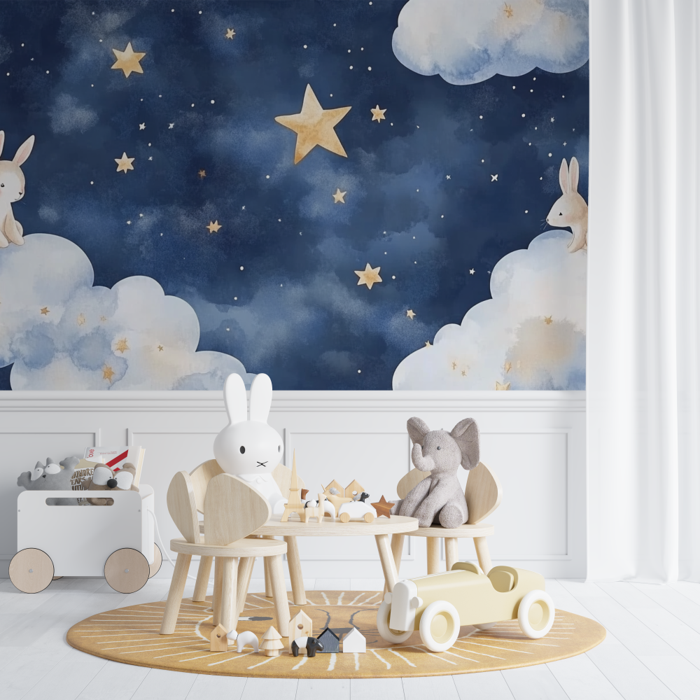 Sternenhimmel-Fototapete | Wandtapete