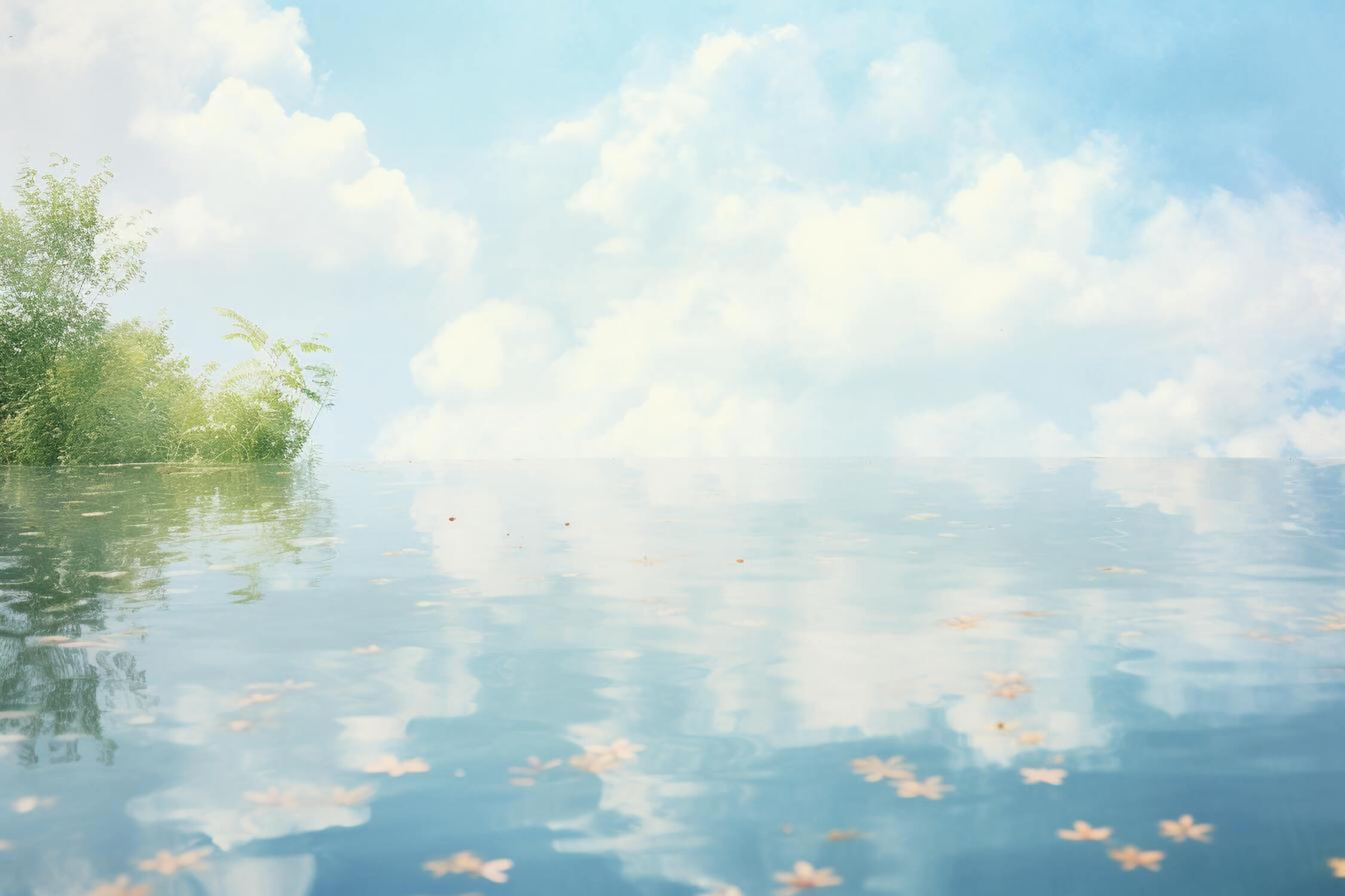 Watercolor Aquatic Wallpaper | Murals Wallpaper