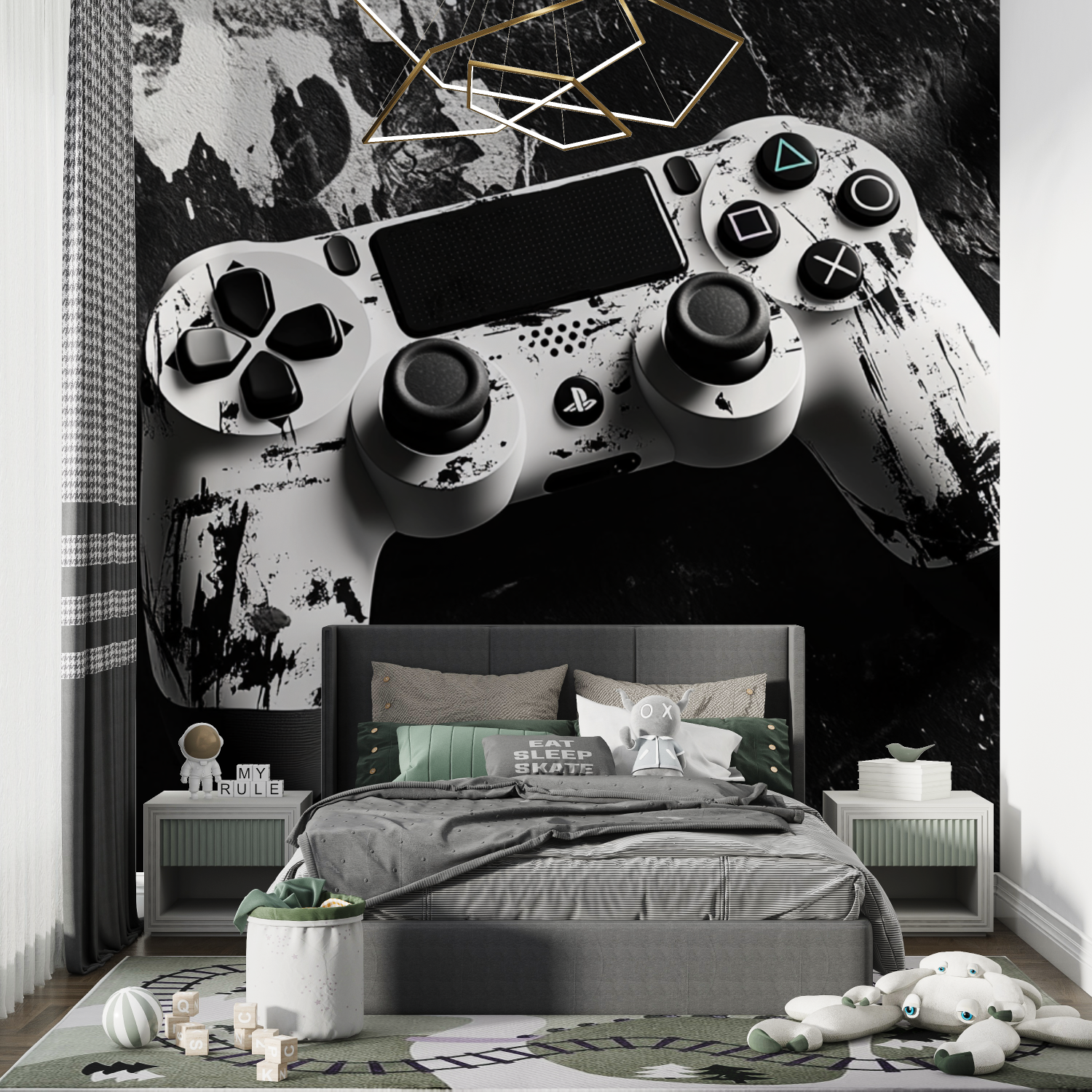 Gamers Console Wallpaper | Murals Wallpaper