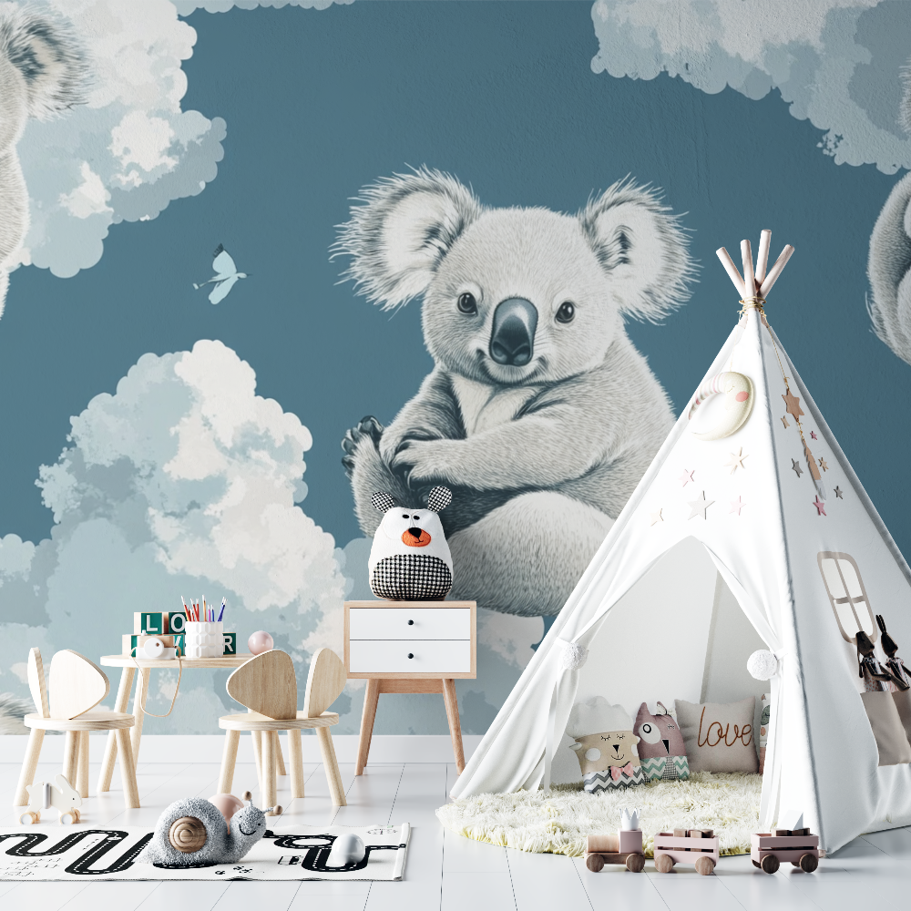Hidden Koala Wallpaper | Murals Wallpaper