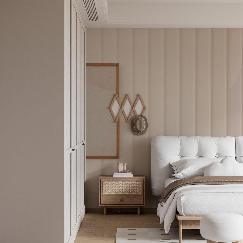 Cocooning Trompe L'Oeil Wallpaper | Murals Wallpaper