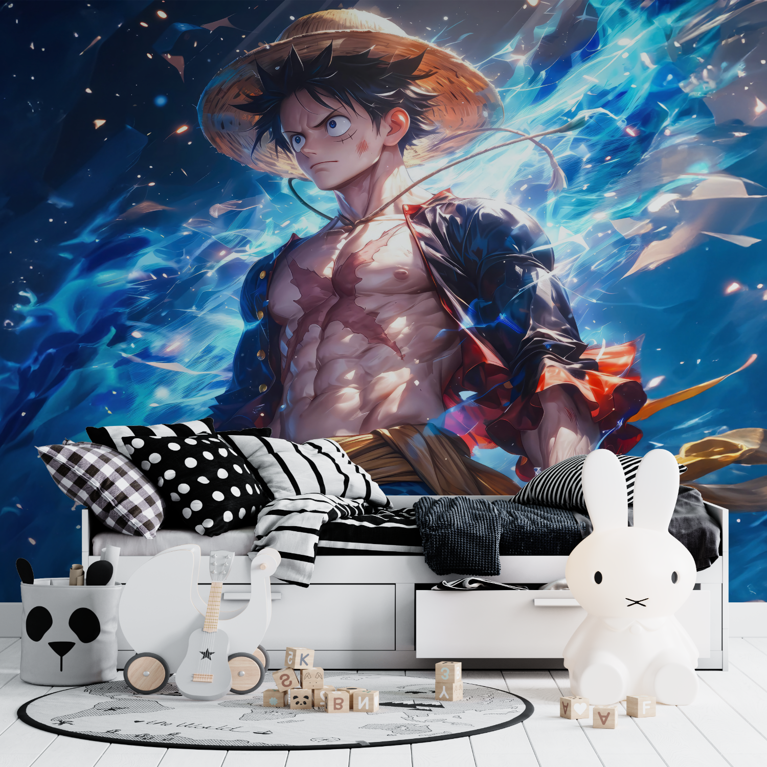 Electric Luffy One Piece Wallpaper | Murals Wallpaper