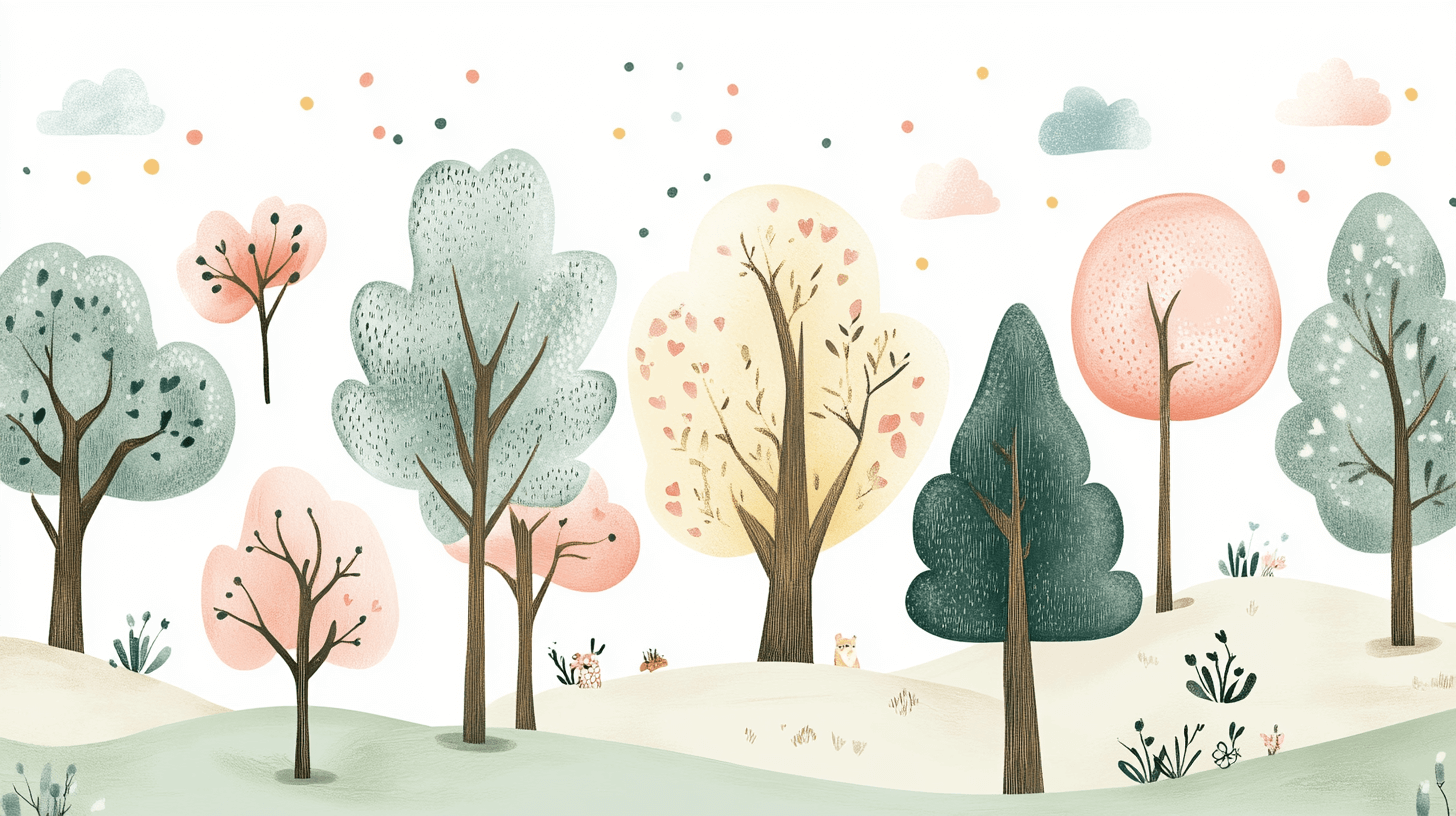 Tree Wallpaper Kids Room | Murals Wallpaper