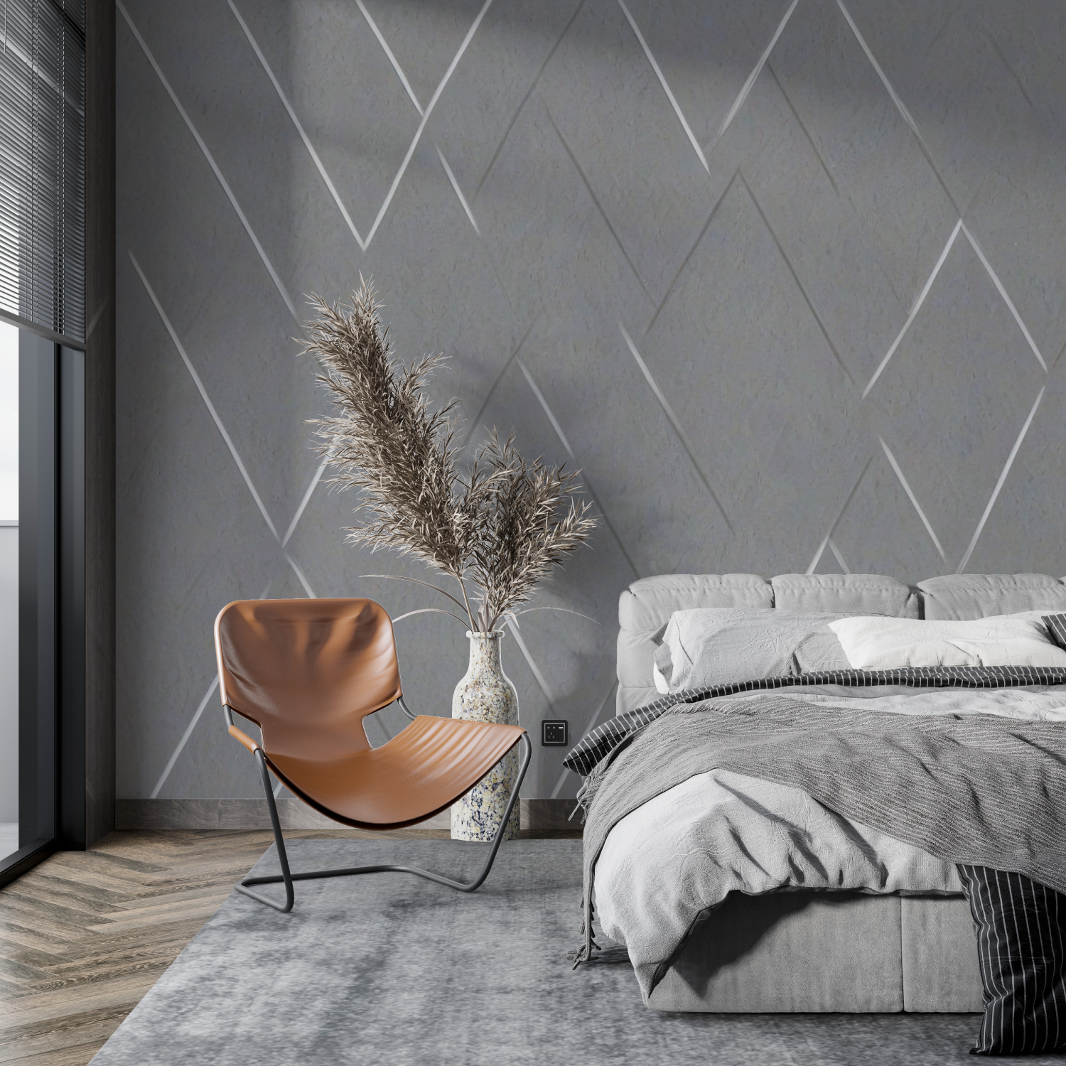 Light Gray Wallpaper Pattern | Murals Wallpaper