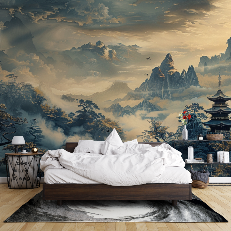 Japanese Landscape Mural Wallpaper | Murals Wallpaper