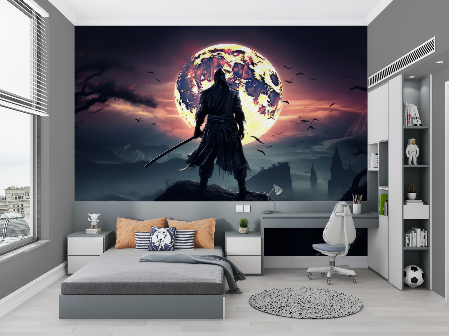 Anime Wallpaper for Bedroom | Murals Wallpaper