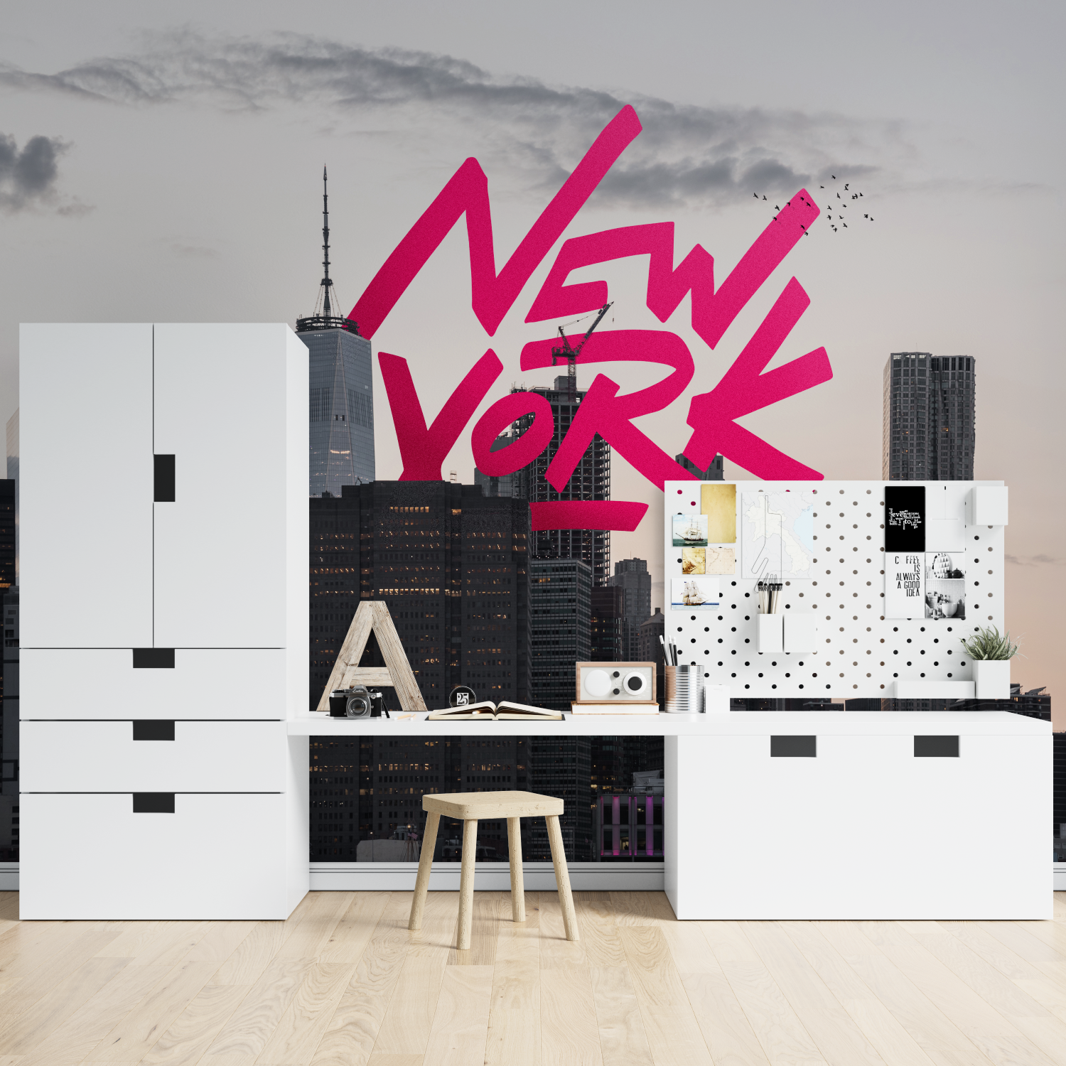 Teen Room Wallpaper New York | Murals Wallpaper