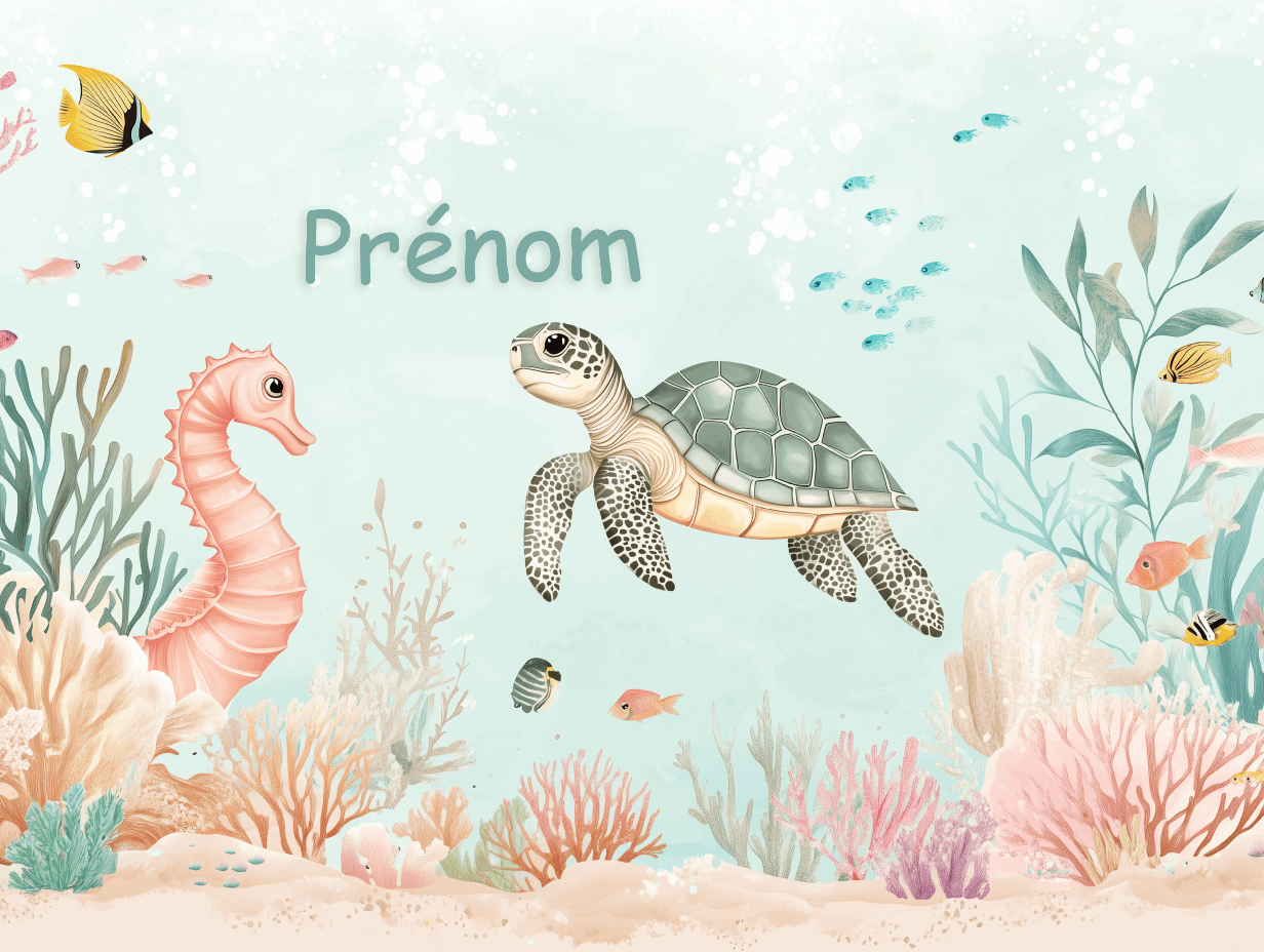 Marine Name Wallpaper | Murals Wallpaper