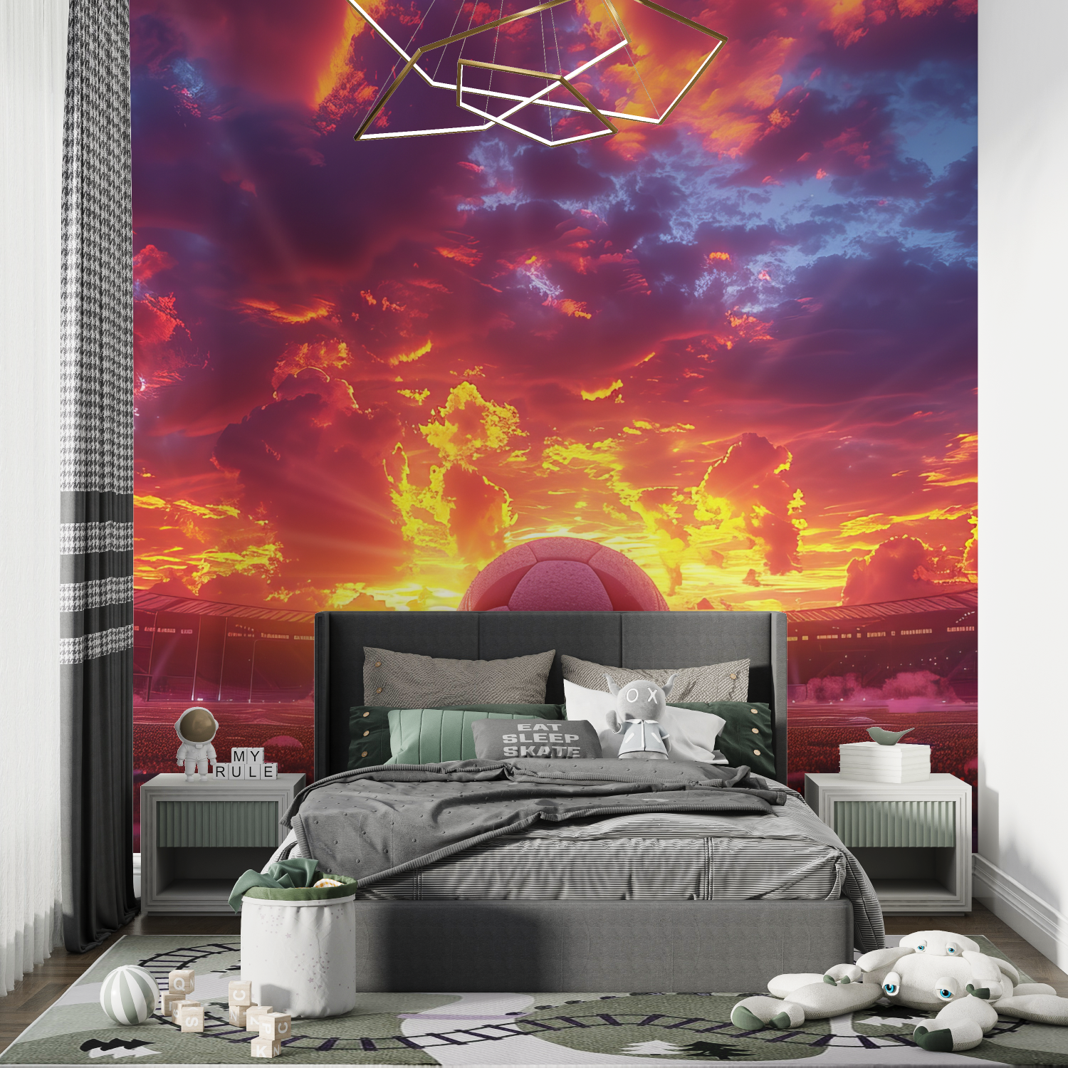 XXL Football Mural Wallpaper | Murals Wallpaper