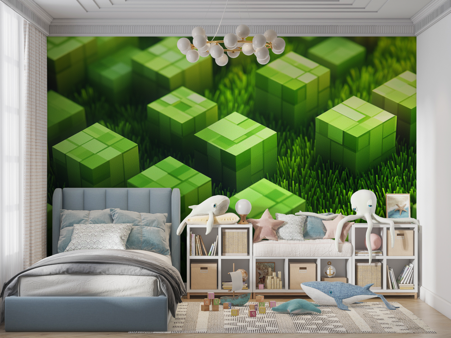 Minecraft Grass Wallpaper | Murals Wallpaper