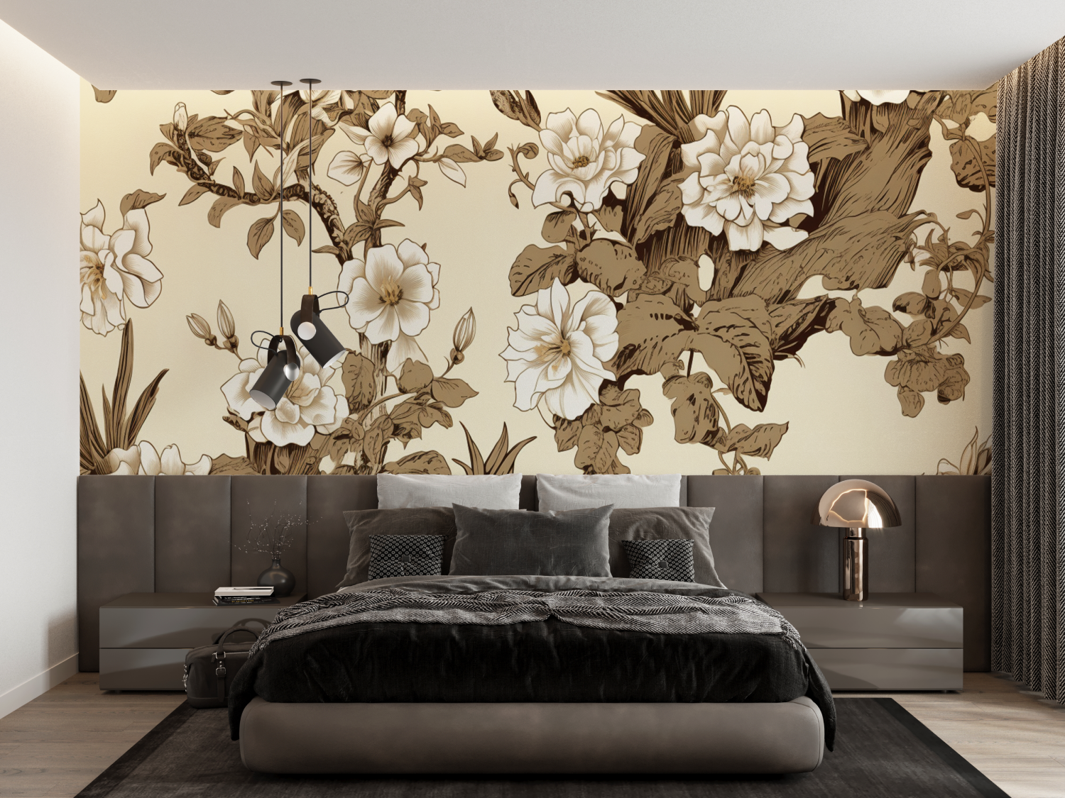 Japanese Toile Wallpaper | Murals Wallpaper