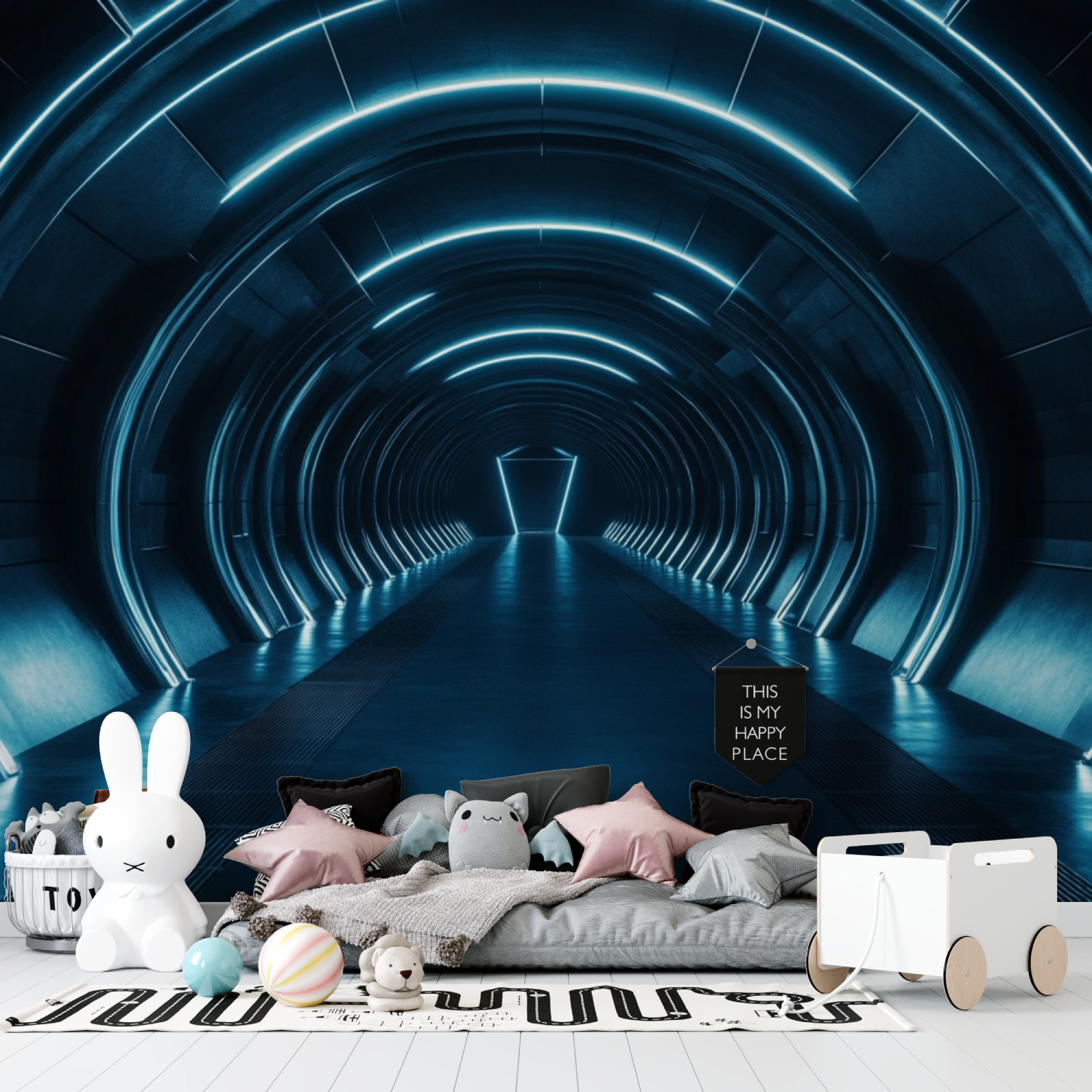 Abandoned Hallway Wallpaper | Murals Wallpaper