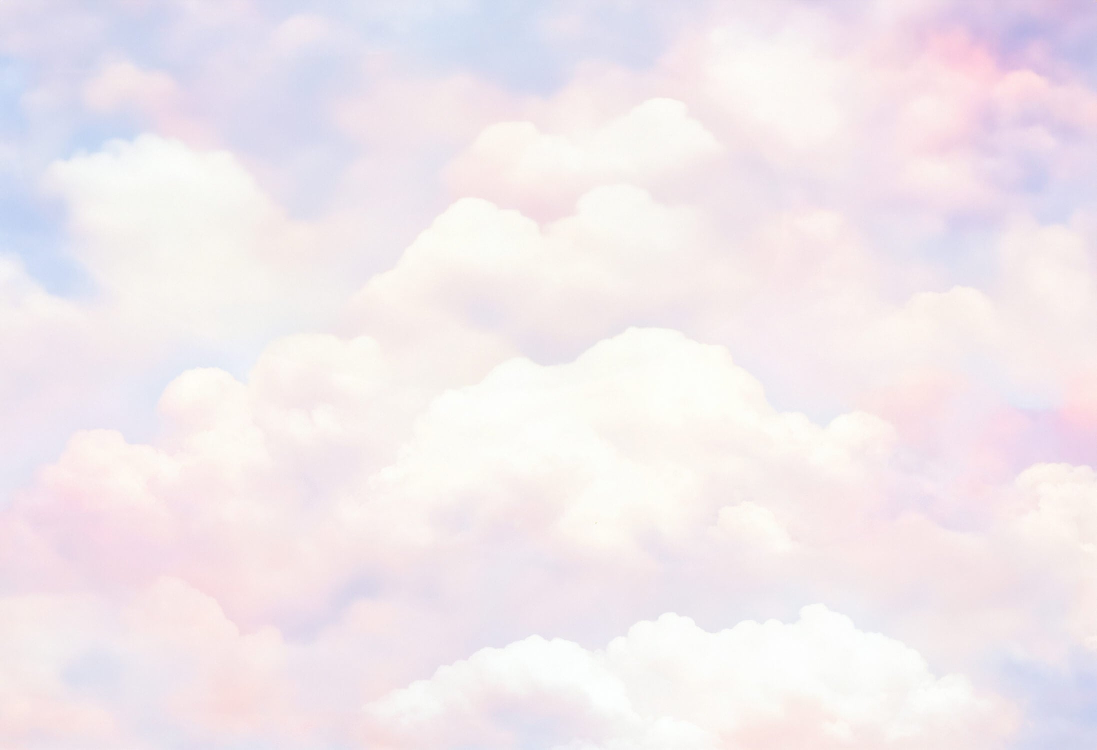 Papier Aquarelle Nuages Doux