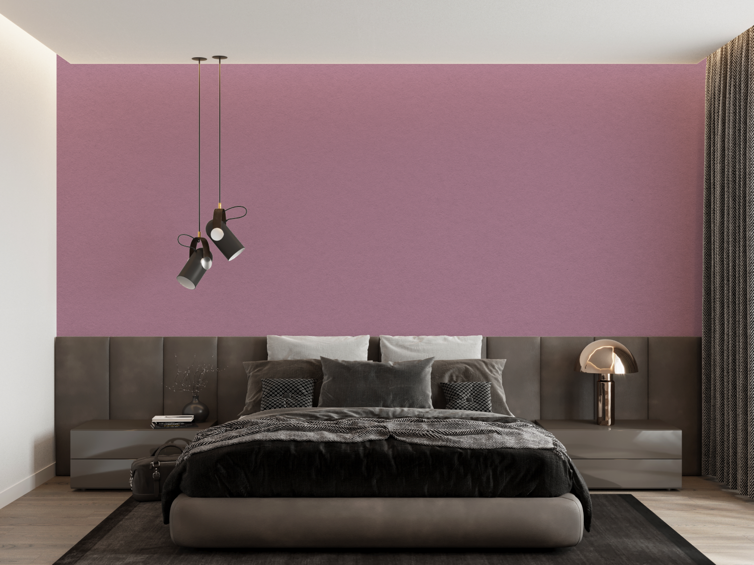 Dark Pastel Purple Wallpaper | Murals Wallpaper