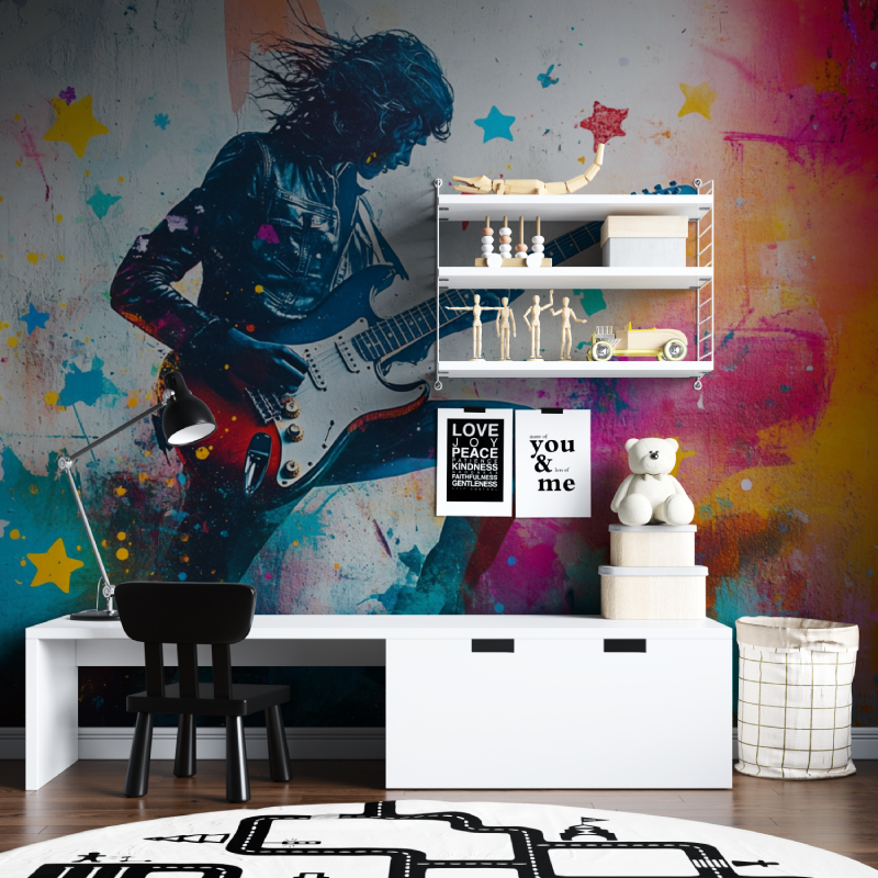 Trendy Girl Wallpaper | Murals Wallpaper