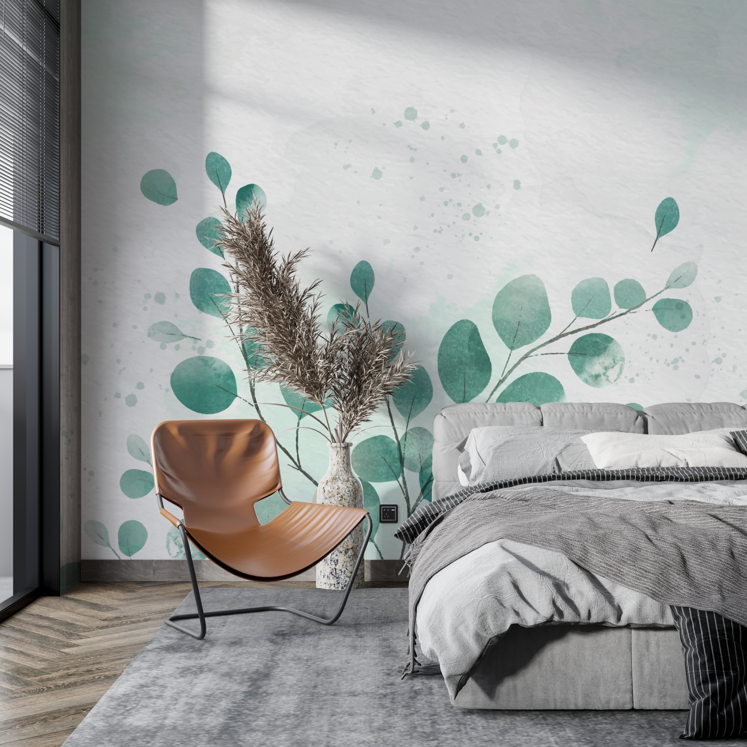 Eucalyptus Green Wallpaper | Murals Wallpaper