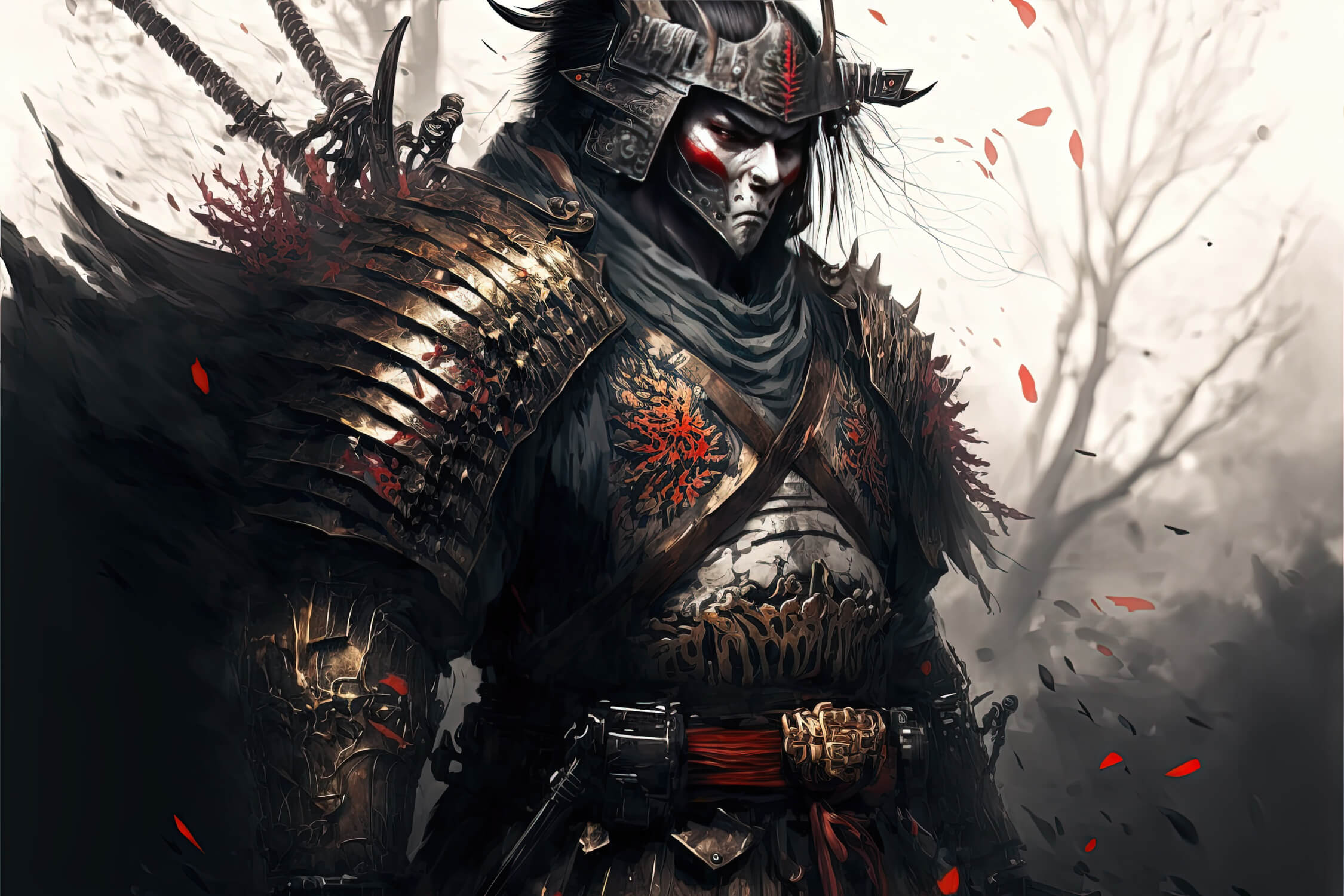 Samurai Chef Wallpaper | Murals Wallpaper