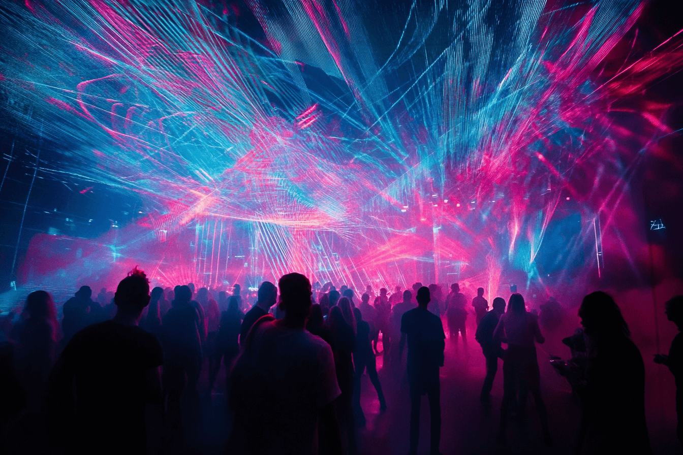 Electro Festival Wallpaper | Murals Wallpaper