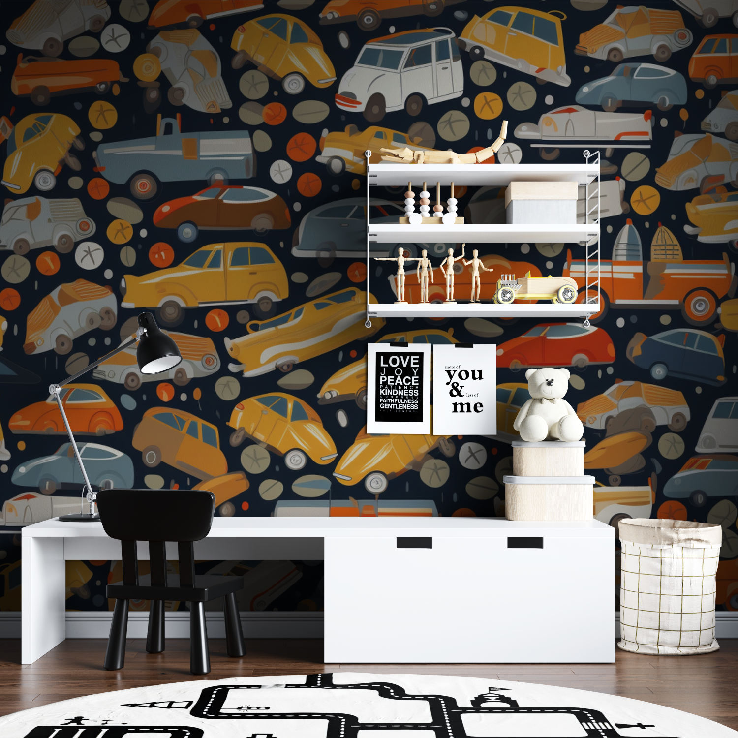 Car Pattern Wallpaper | Murals Wallpaper