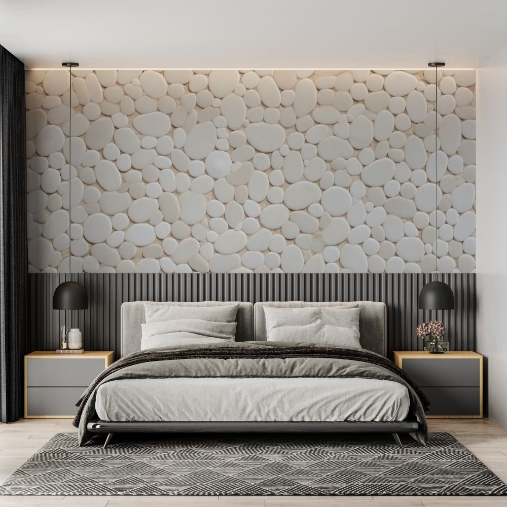 Cocooning Pebble Wallpaper | Murals Wallpaper