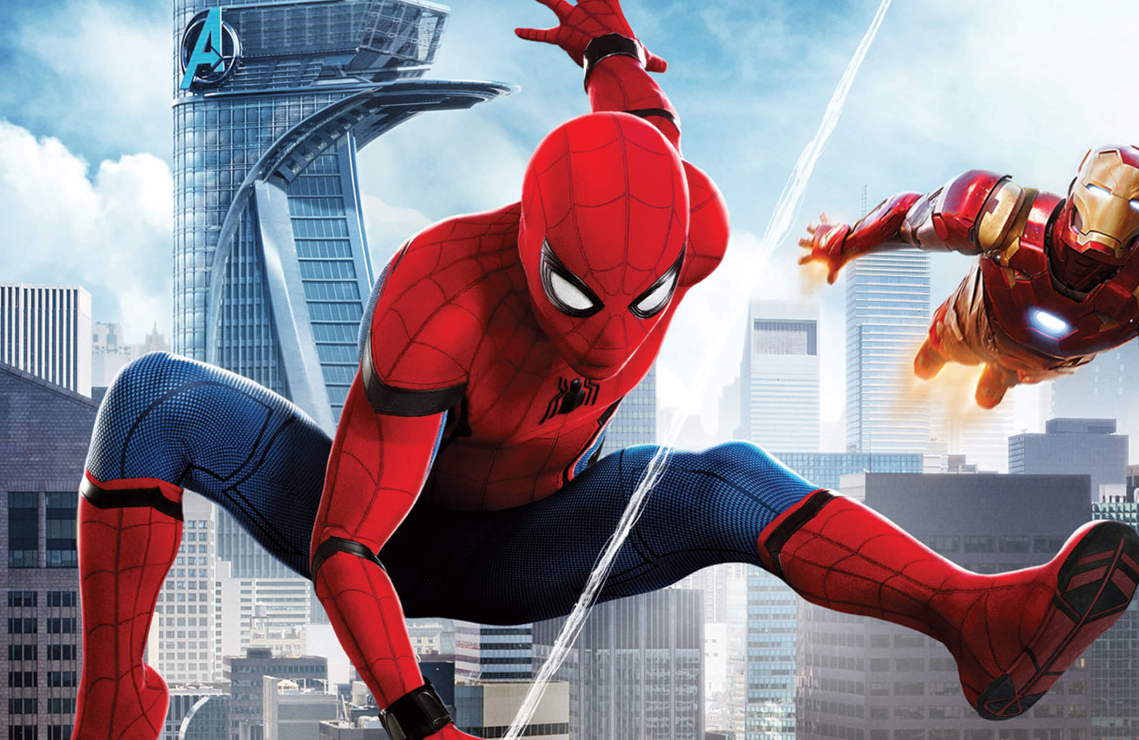 Spiderman Ironman Wallpaper | Murals Wallpaper