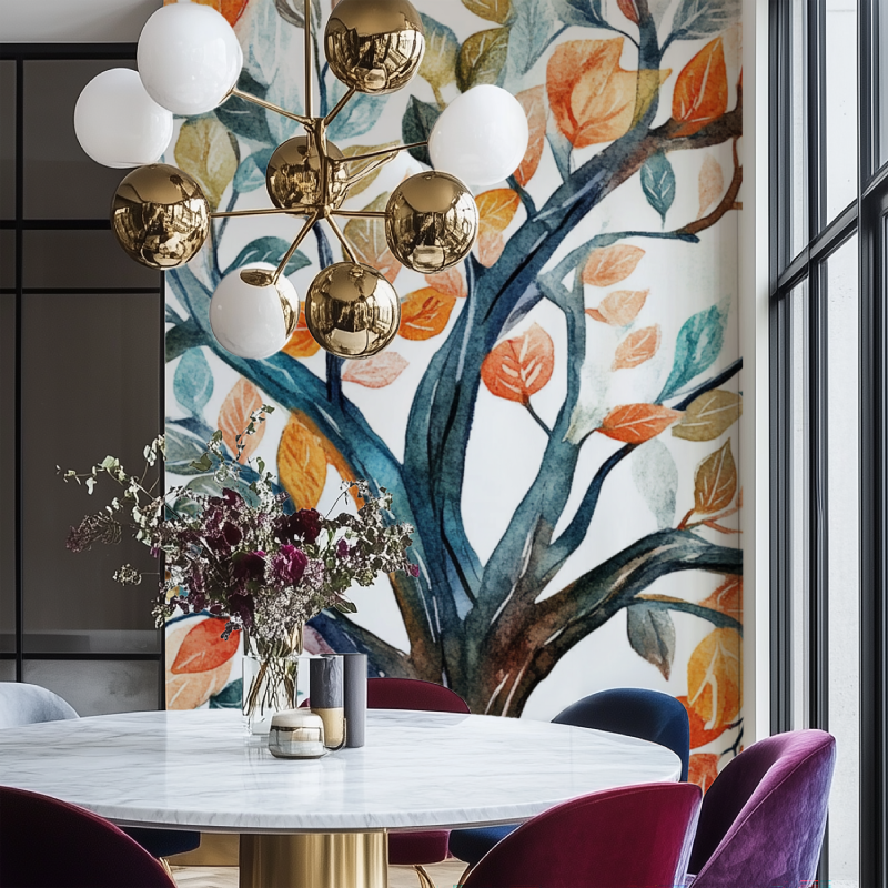 Familienstammbaum-Tapete | Wandbild-Tapete