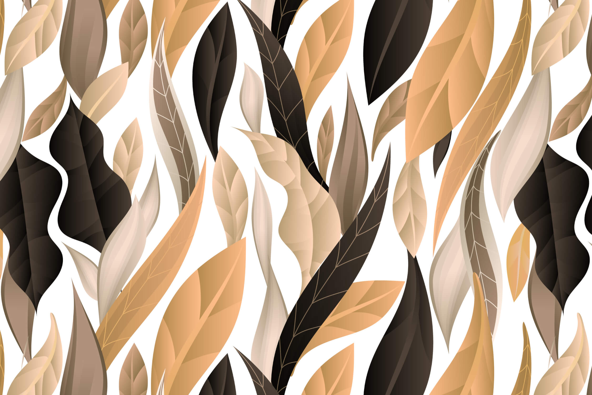 Black and Beige Wallpaper | Murals Wallpaper