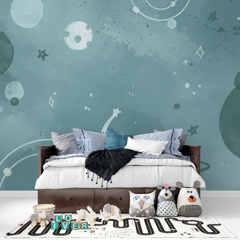 Space Bedroom Wallpaper | Murals Wallpaper