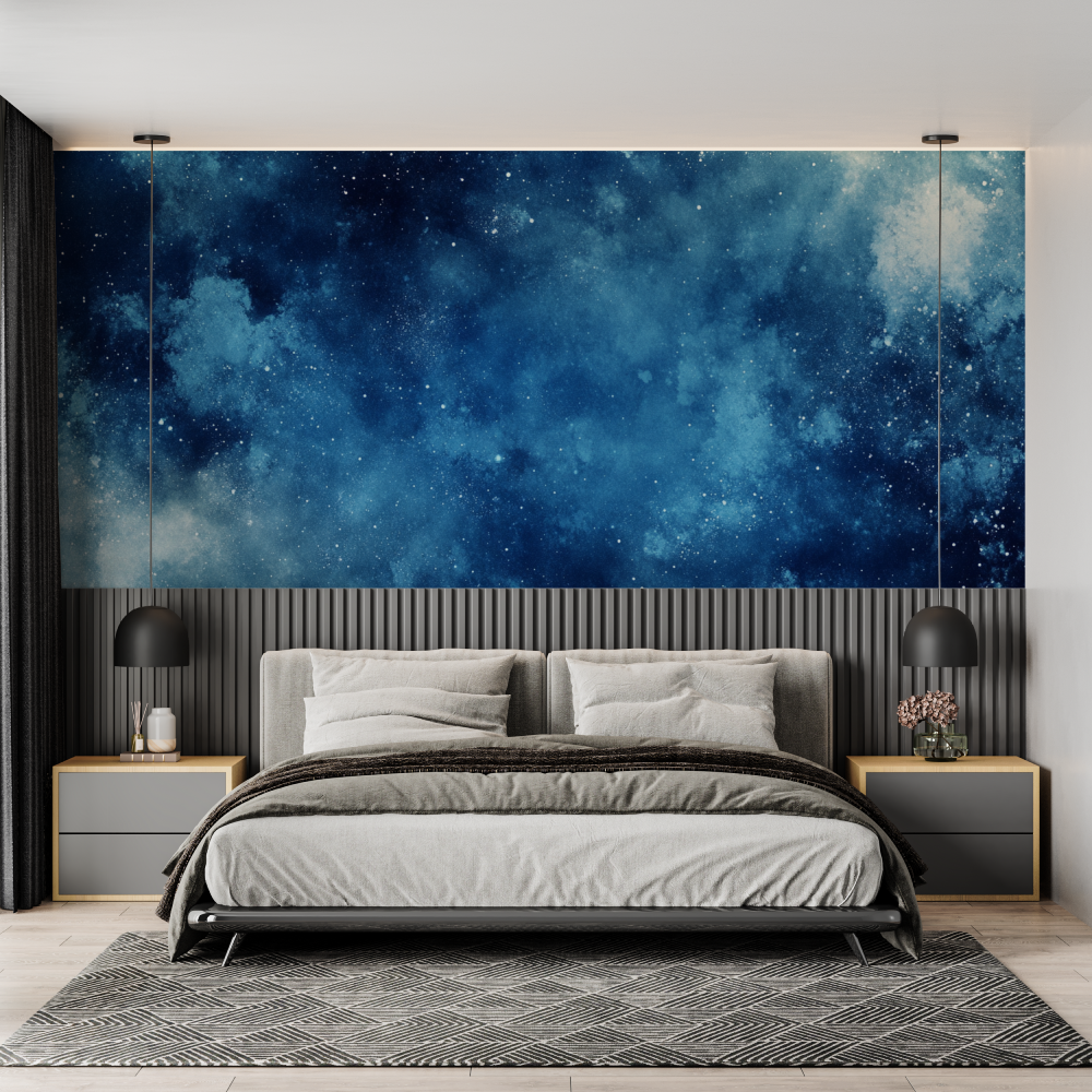 Watercolor Starry Night Wallpaper | Murals Wallpaper