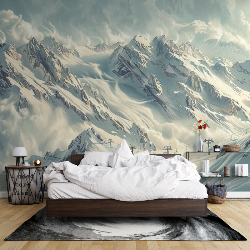 Large Rousses Solid Wallpaper | Murals Wallpaper